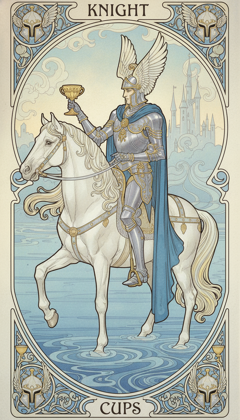 Knight of Cups tarot card